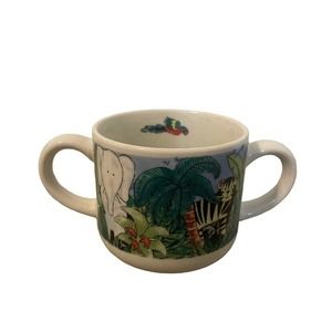 Retroneu Everyday Jungle Kids Double Handle Cup